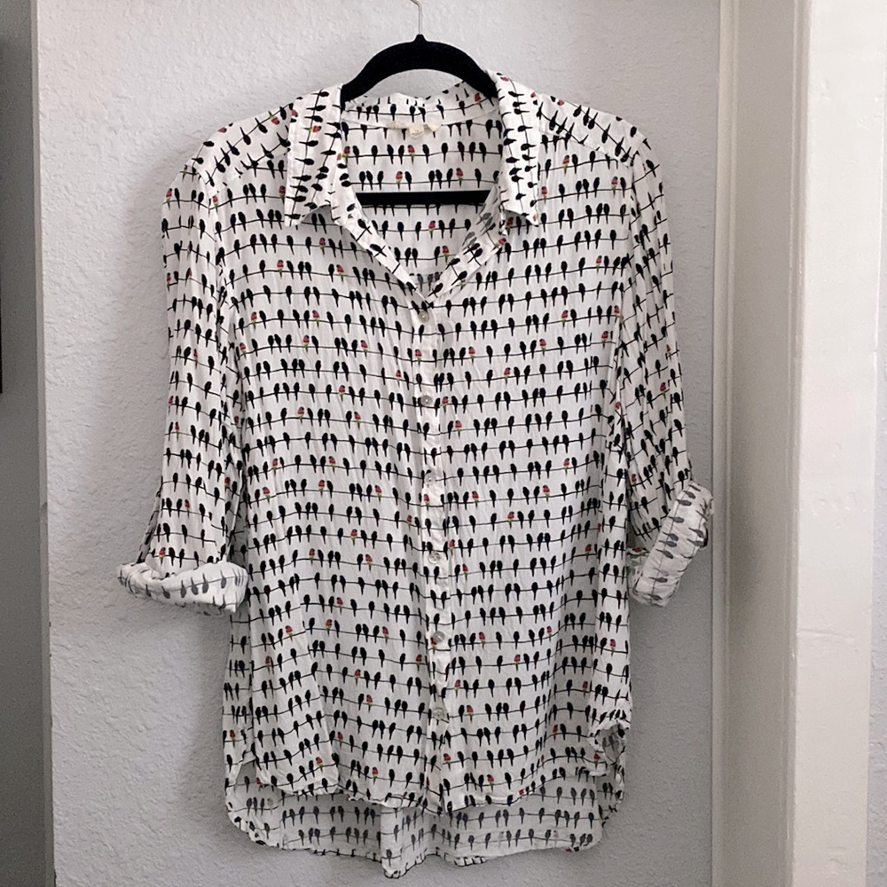 Bird Button Down